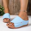Summer Sandals Shoes Women Platform Walking Shoes Slip on Sandals Woman Wedge Ladies Shoes Beach Female Woman Slippers Footwear