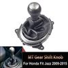 For Honda Fit Jazz 2009 2010 2011 2012 2013 2014 2015 Manual Hand Speed Ball Lever Stick Gear Shift Knob Gaitor Boot Cover Case