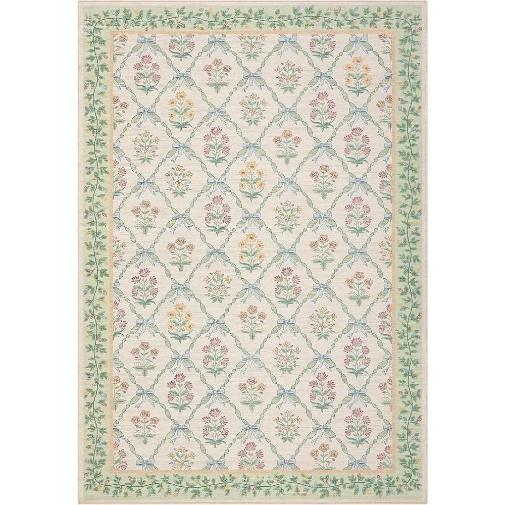 Living Room Carpet Soft Machine Washable Bedroom Floor Mat Home Decoration Non-slip Rugs  Mats