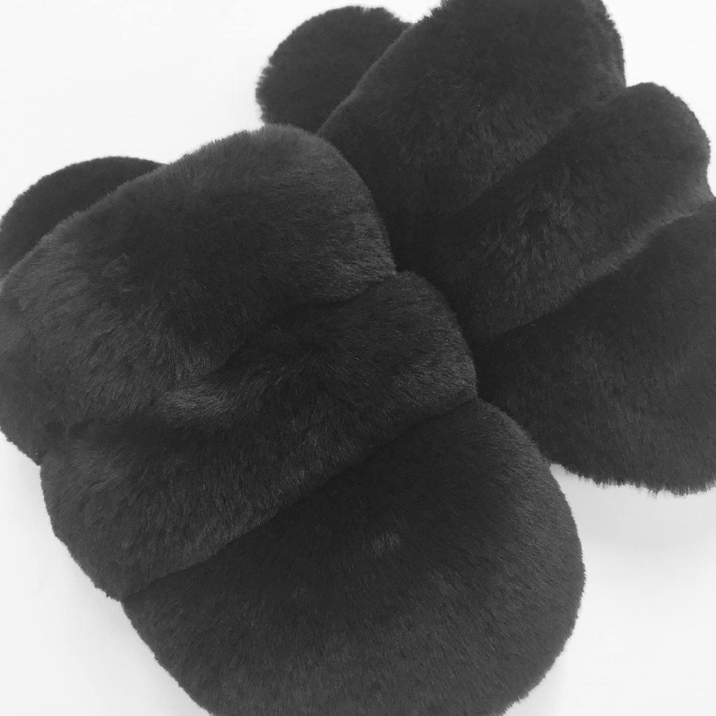 Senko Boappa S.D.S Slippers, Black, Large, 23-25cm