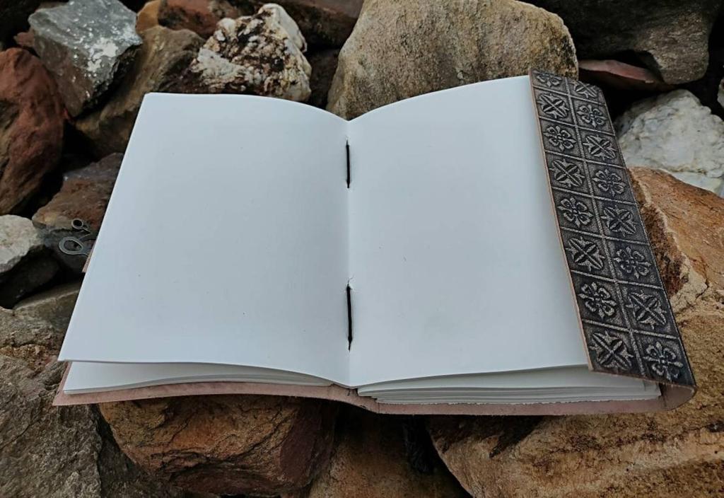 Dragon Embossed Leather Journal: Handbound Celtic Diary, Sketchbook