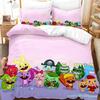 Happy Tree Friends Постельное белье Single Twin Full Queen King Size Bed Set Aldult Kid Bedroom Duvetcover Sets Anime