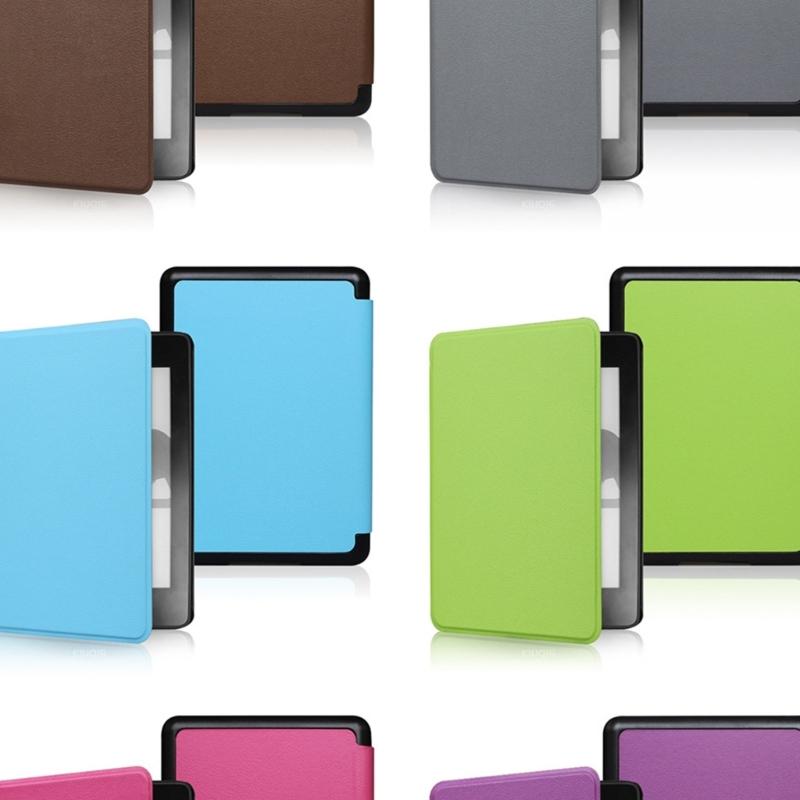 Shockproof Protective Case PU Leather Cover with Auto Sleep Wake Intelligent Cover Case for 6 Tablet Accessories