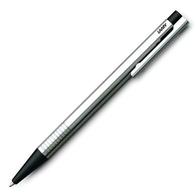 LAMY LAMY Logolu Paslanmaz Çelik Tükenmez Siyah Kalem, (L205BK)