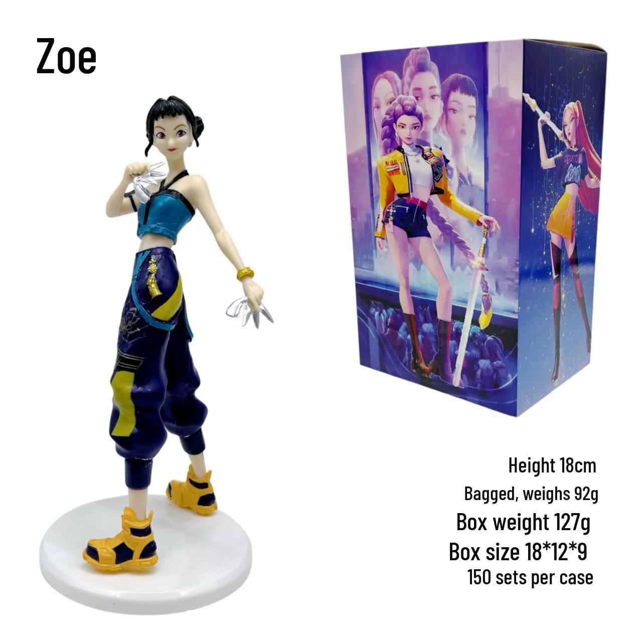 Demon Hunter Girl Group Large Size Figure: Rumi & Zoe Blind Box Ornament