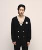 Murra Double-Breasted Cardigan _ Black