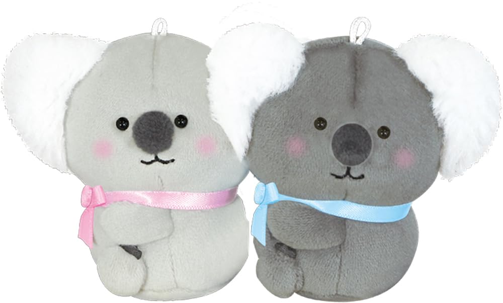 

Crux Nico Nui Keychain Set of 2 Matching Koala Plush Toys with Magnetic Cheeks (Product Number: 110370)