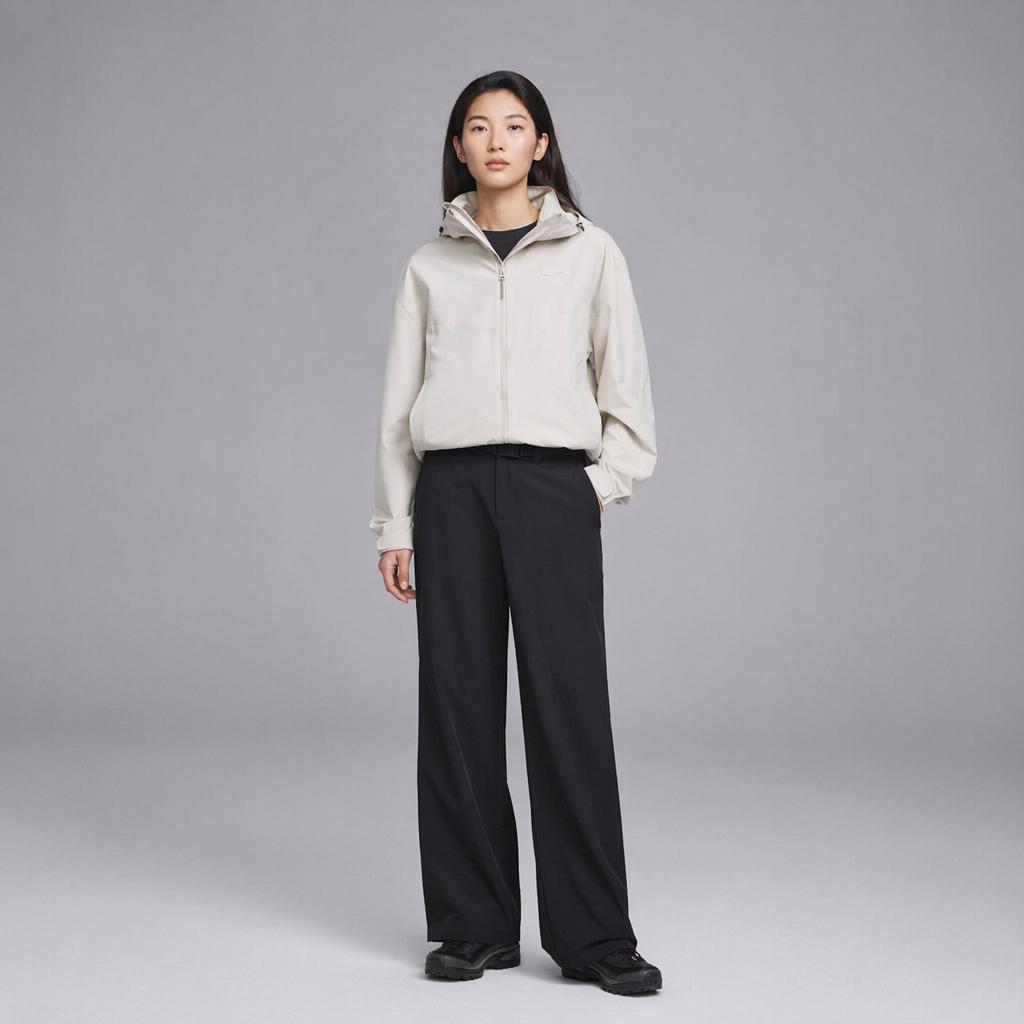 FILA Explore Minimalist Personality Trendy Outdoor Mountain Sports Versatile Comfortable Waterproof Windproof Woven Casual Pants A11W617807FBK
