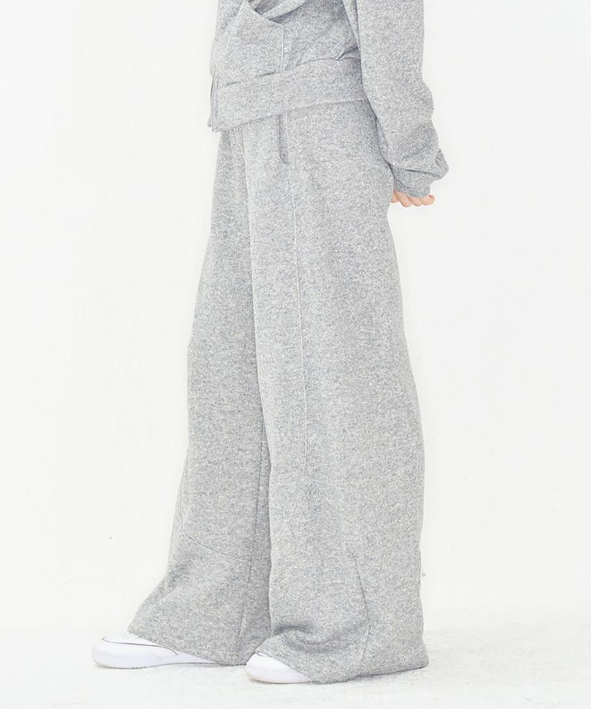 Kamino Heathered Wide Pants Gray