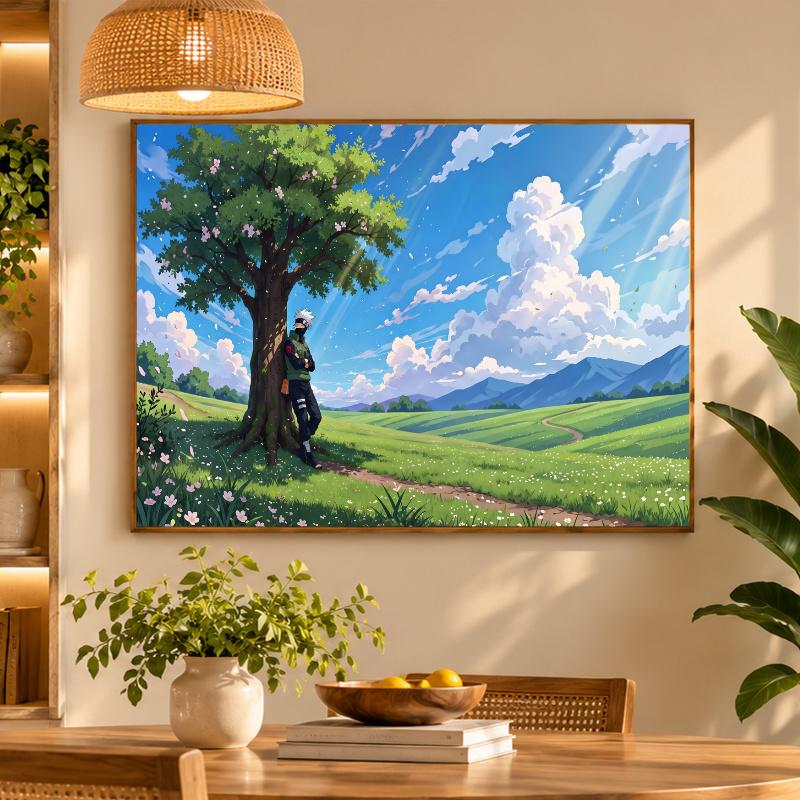 5D Diamond Painting Kakashi Hatake DIY Full Drill Diamond Art Kit Home Decoration
