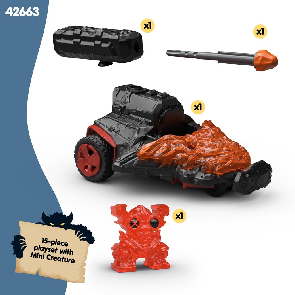 Schleich Eldorado Lava Jet Vehicle 42663
