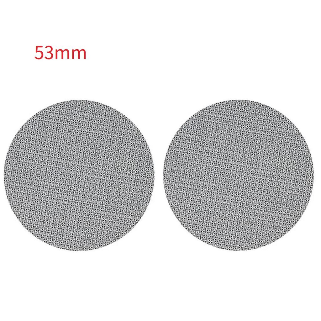 Espresso Filter Screen Set 2pcs 316 Stainless Steel Designed for Flat Face Contact and Optimized Water Flow in For Portafilter