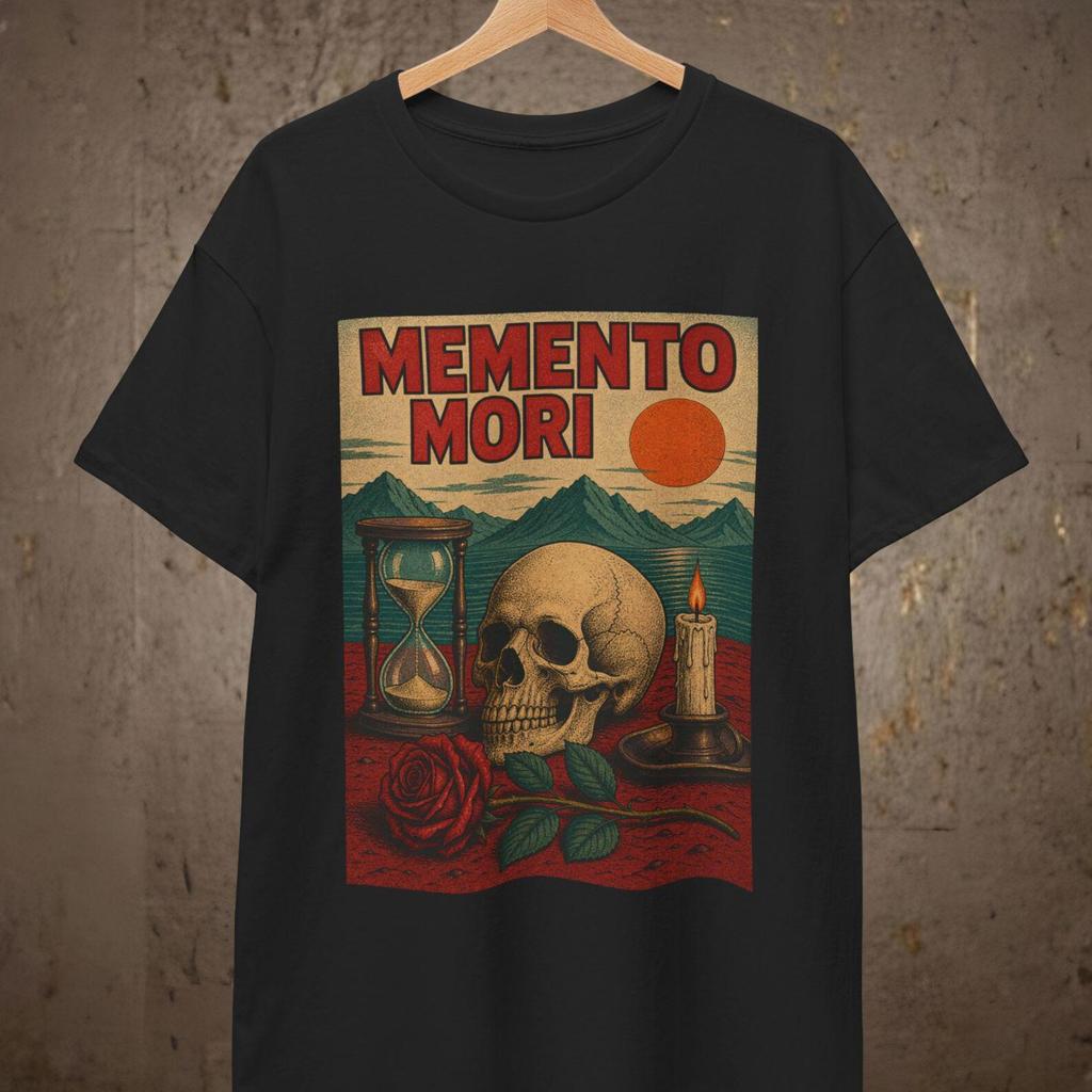Life & Death | Memento Mori Vintage Aesthetic Tee