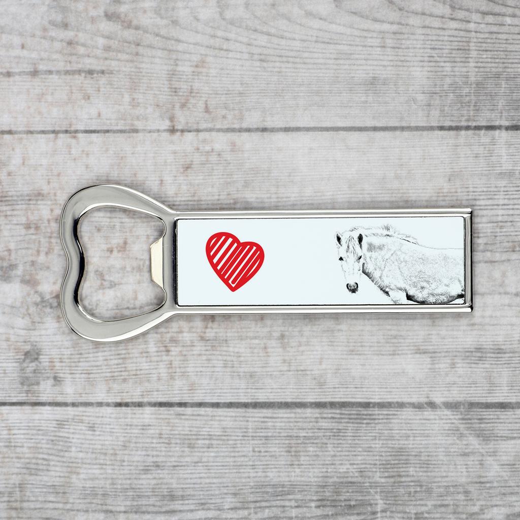 Koń Fiordzki - Otwieracz Do Butelek Z Koniem, Personalizowany Otwieracz Na Lodówkę, Wyjątkowy Upominek Dla Mężczyzny Marki Art-Dog