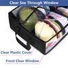 Collapsible Baseball Cap Storage Box, Large Capacity Cap Storage Bag, Can Hold 40 Hats, Suitable for Dormitory, Bedroom,1pc