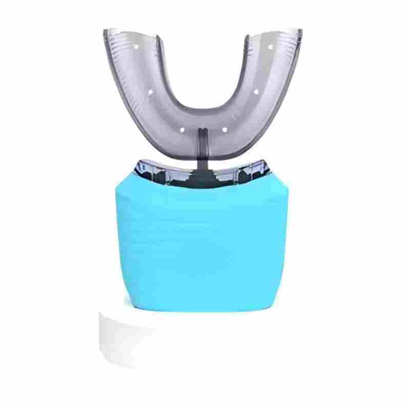 U-shaped toothbrush, 360-degree ultrasonic children s whitening silicone automatic electric toothbrush, household appliance
