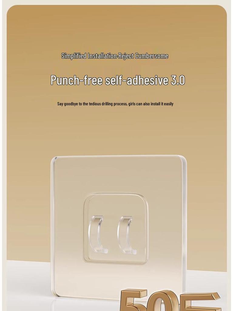 New Customer Offer: Wall-Mounted Punch-Free Bathroom Storage Rack