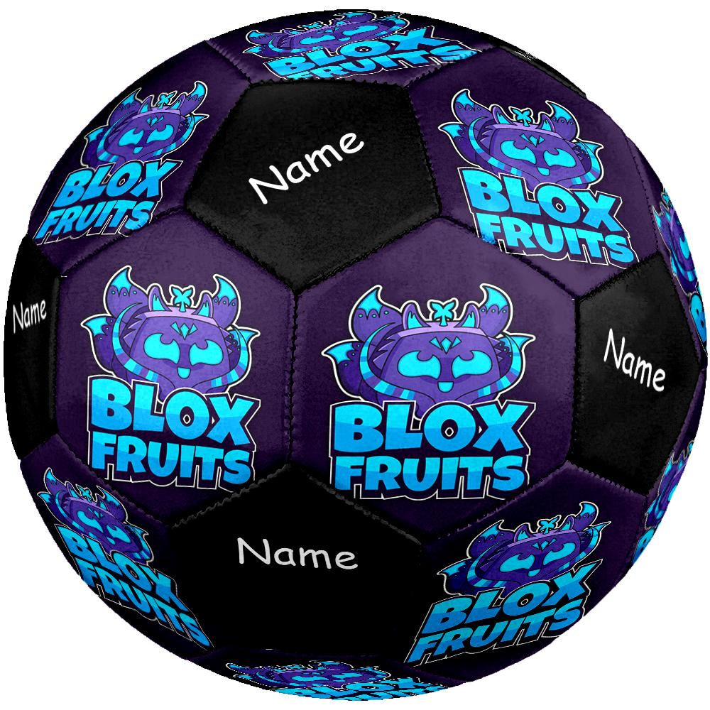 Custom Name Blox Fruits Theme Size 5 Soccer Ball, Suitable for Both Indoor and Outdoor Matches, a Gift Suitable for Everyone.