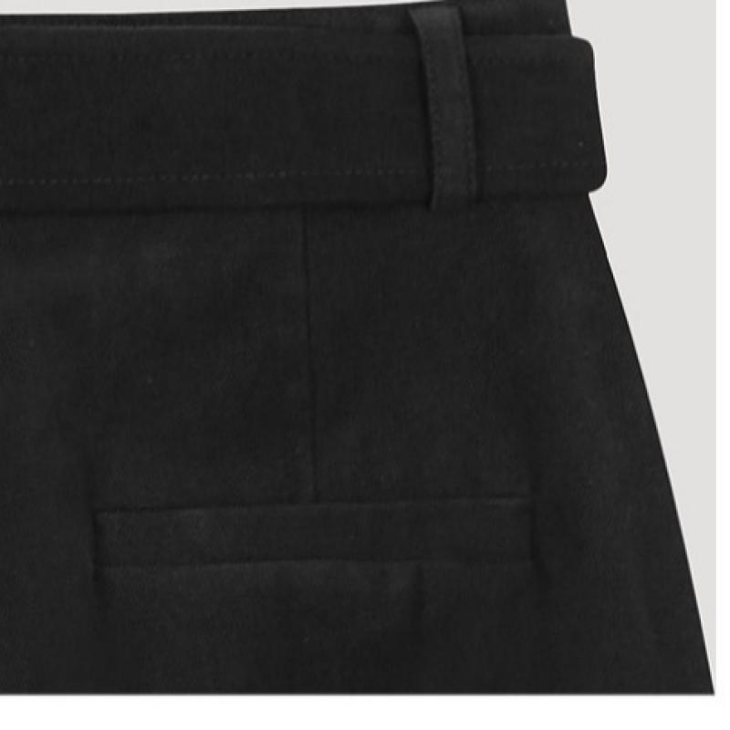  She S miSS  Cotton Belted Wide pantS SwwSlo41090 Dg