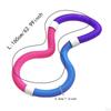 Adjustable And Multifunctional Fitness Hoop, Weighted Abdomen Soft Spring Circle for Indoor