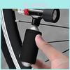 Bicycle Co2 Inflator Head With Pressure Gauge For Mountain Road Bike Repair Tools
