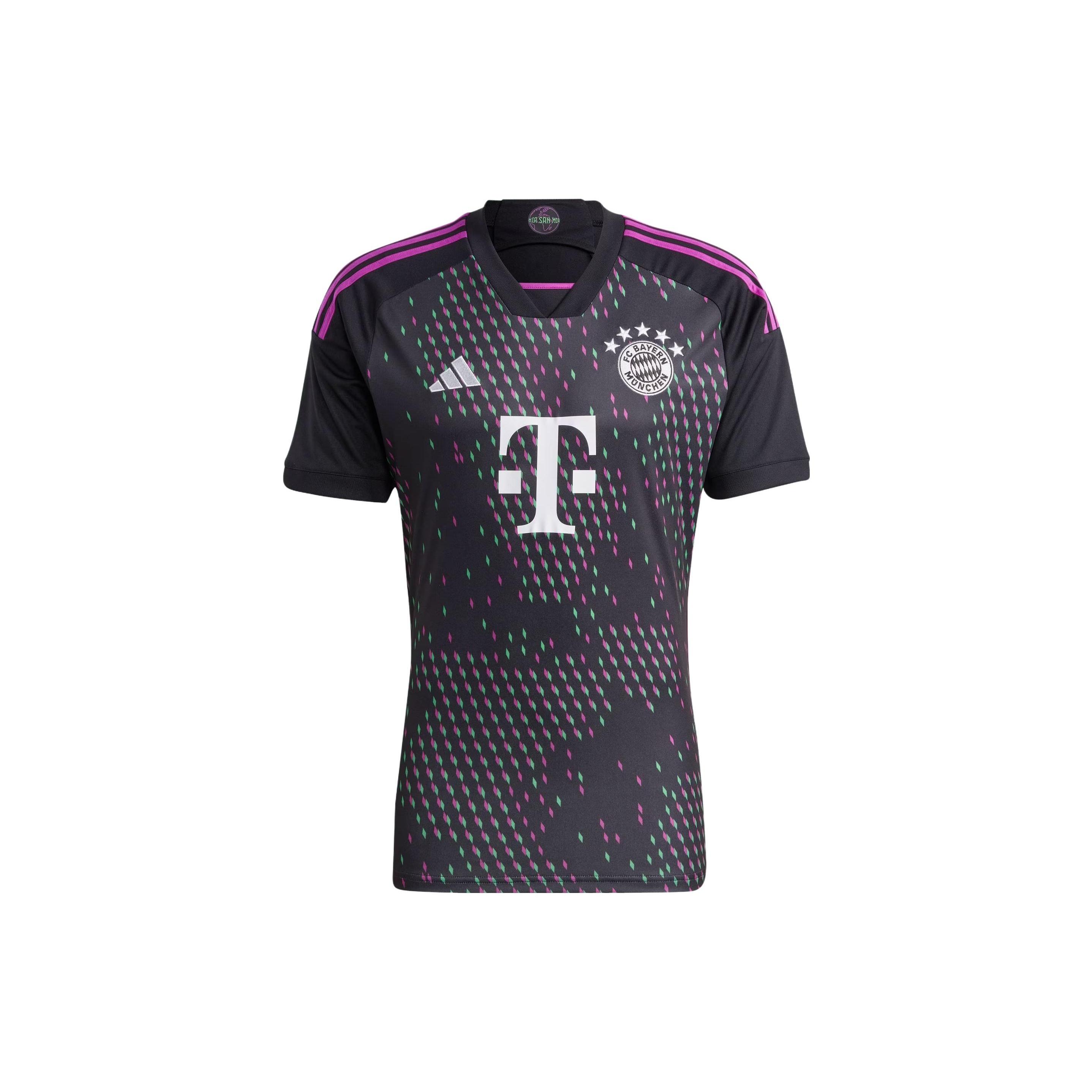 adidas FC Bayern 23/24 Away Jersey Black Men s HR3719 XL