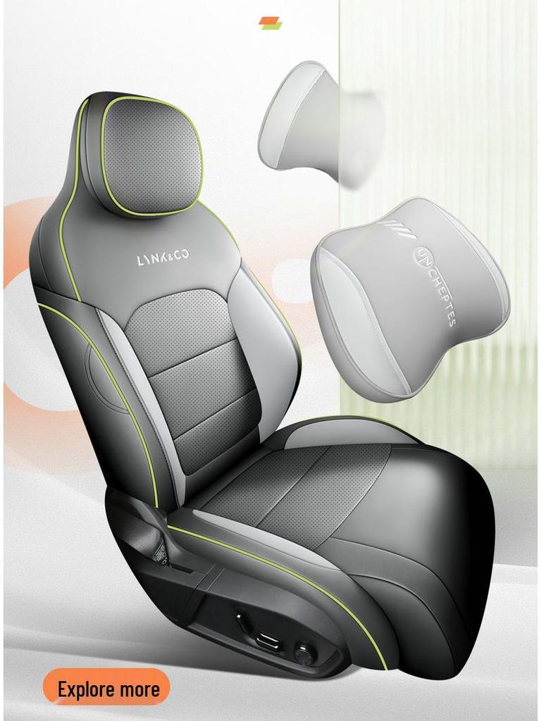 Lynk & Co 08 Seat Cover: Full Coverage Car Seat Cushion and Interior Accessory