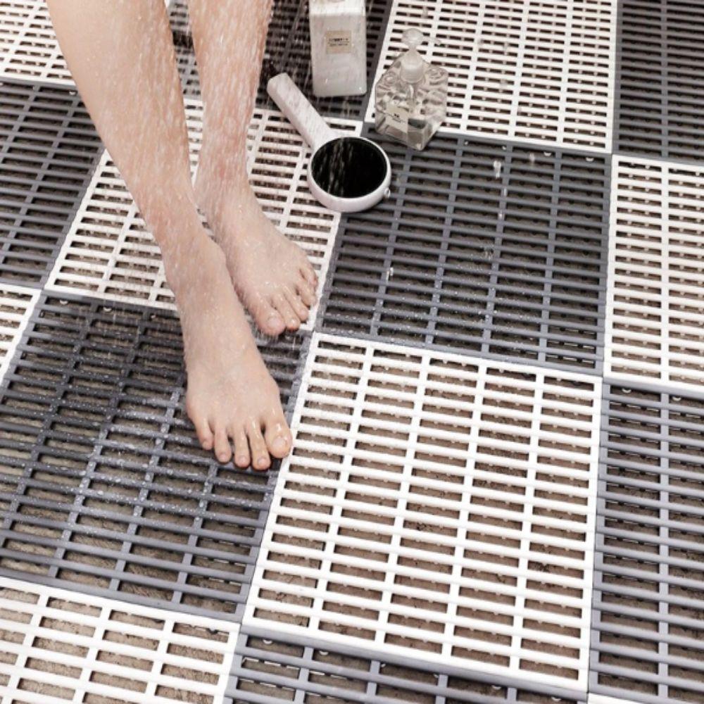 Quick-Dry Shower Mat Drainage Floor Mat Water Insulation Non-Slip Mat Toilet Area