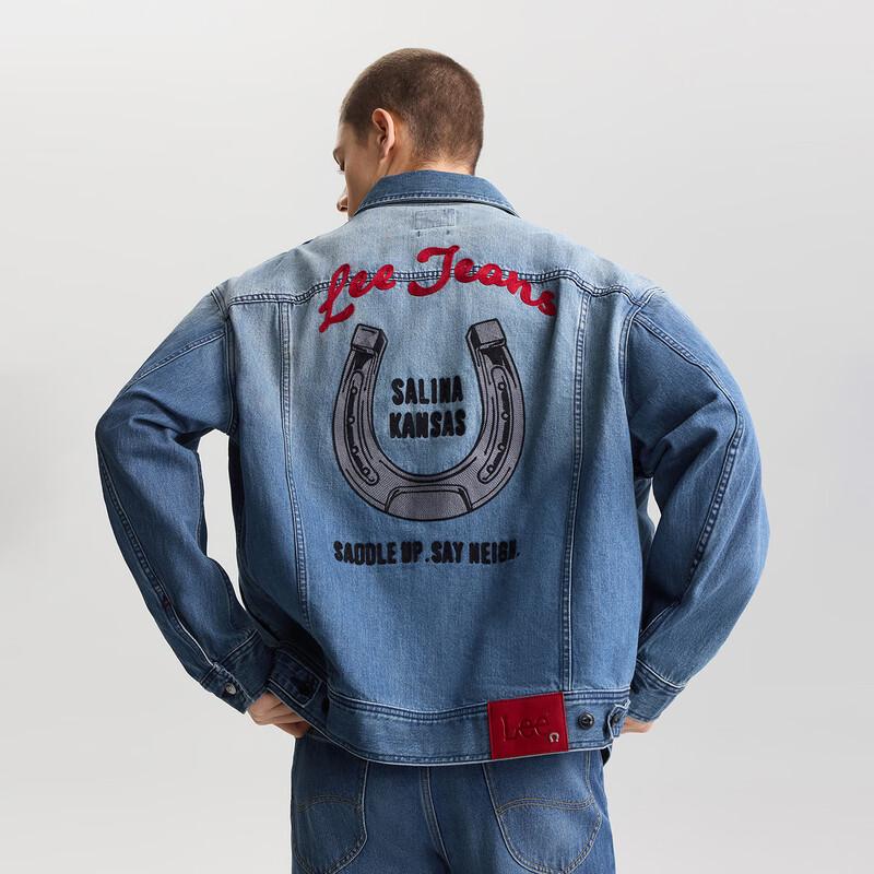 Lee Men's 101J Embroidered Rider Jacket - Year of the Horse Limited Edition