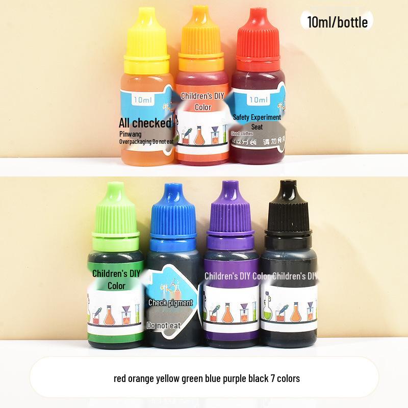 Kids' Science Experiment: Primary Color Tie-Dye Kit with Dropper