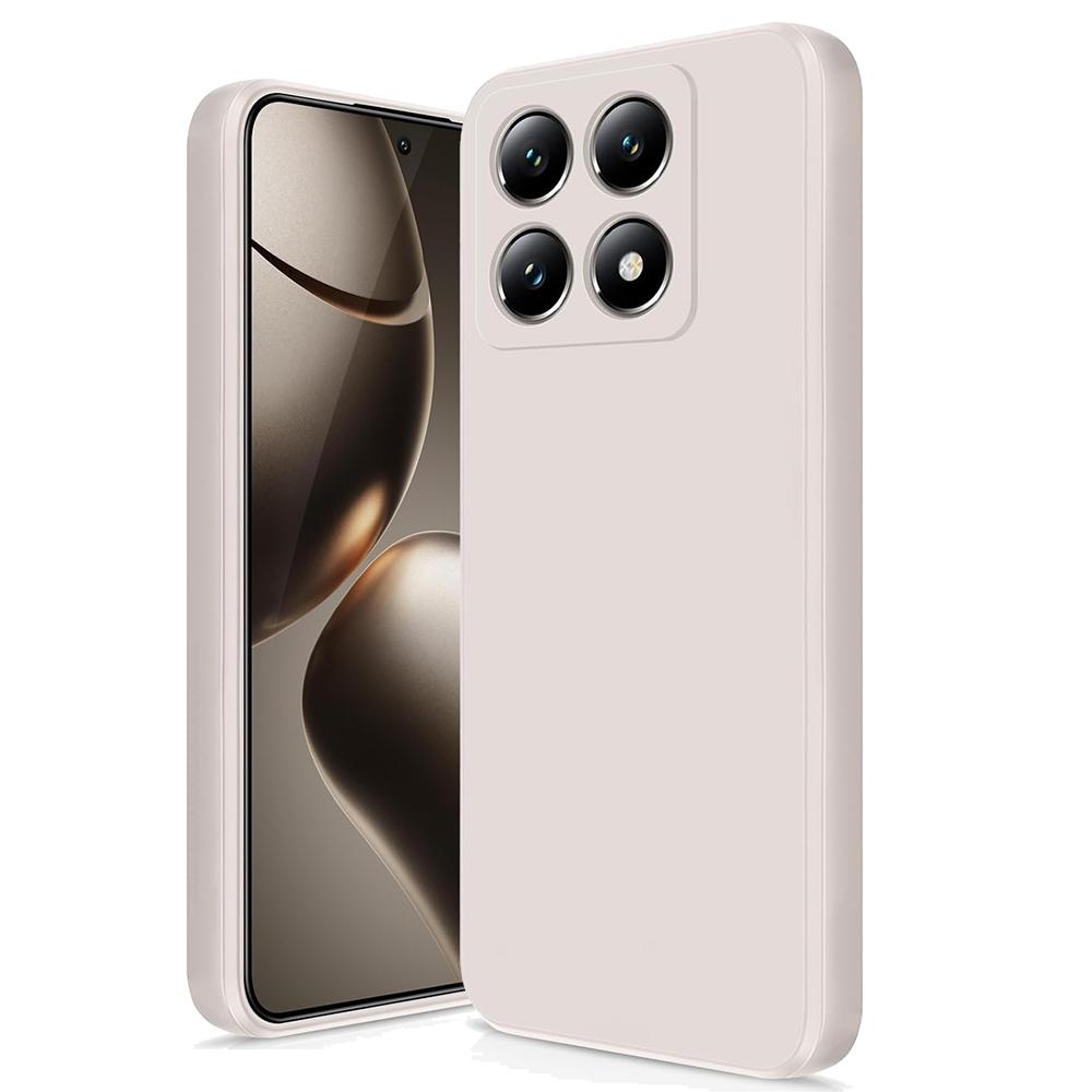 Luxury Square Silicone Soft Case For Xiaomi Mi 15 14 14T 13 13T 12 12T 12X 12S Pro Lite Ultra Matte Candy Color Cover Shockproof