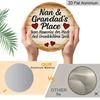 2D Flat - 1pc Vintage Aluminum Sign, a Place Filled with Memories at Grandparents' Home, Also a Paradise for Grandchildren, Suitable for Decorating