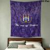 Rsc Anderlecht Wall Tapestry Aesthetic Wall Hanging Printed Fabric Blanket Decorative Tapestries For Bedroom Living Room Home Decor