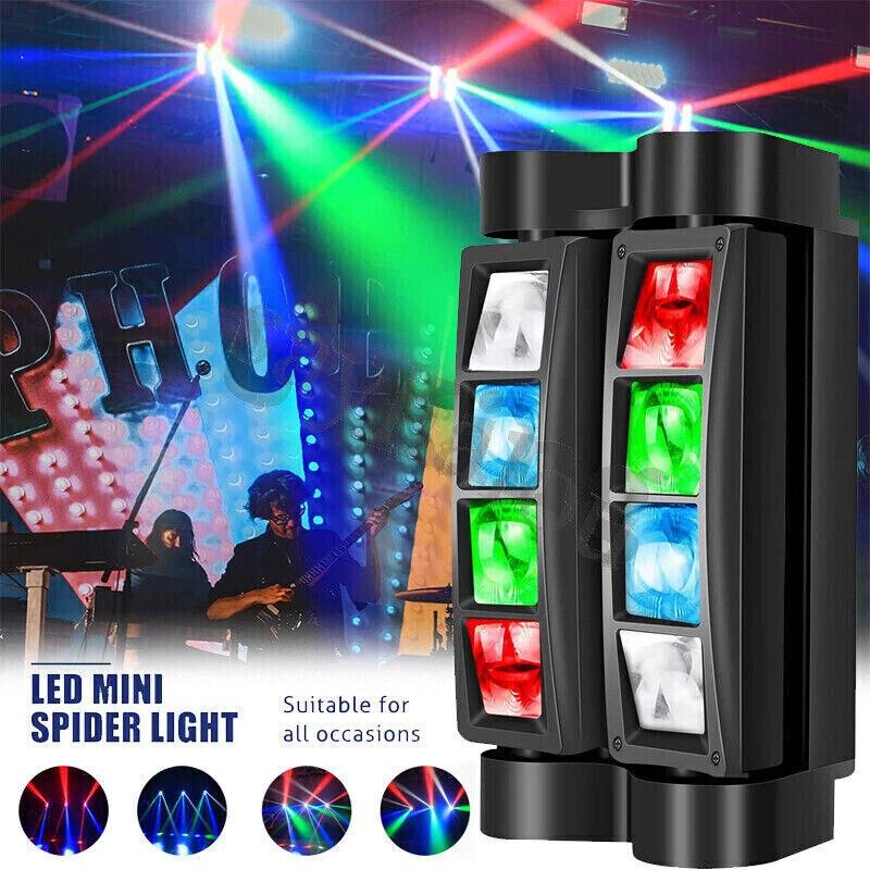 40W Stage Light LED Disco Lights DJ Spider Moving Head RGBW Beam DMX Party Show Lights For KTV Party Pub Festival Show Place