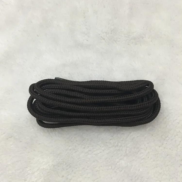 1Pair Classic Round Shoe laces Outdoor Sneakers Shoes Laces Solid Color Kids Adult Rope Shoelaces 90/120/150cm shoes accesories