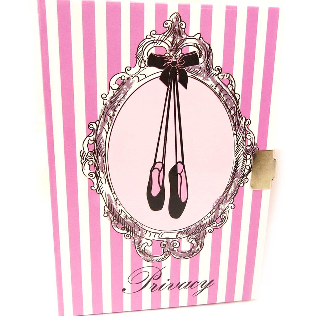 Les Trésors De Lily [L3973] - Intimate Journal 'Ballerinas' Pink White