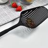 Stainless Steel Kitchen Slotted Spoon Strainer Multifunction Cooking Spoon with Filtering Holes Oil Draining Scoop for Frying Hot Pot