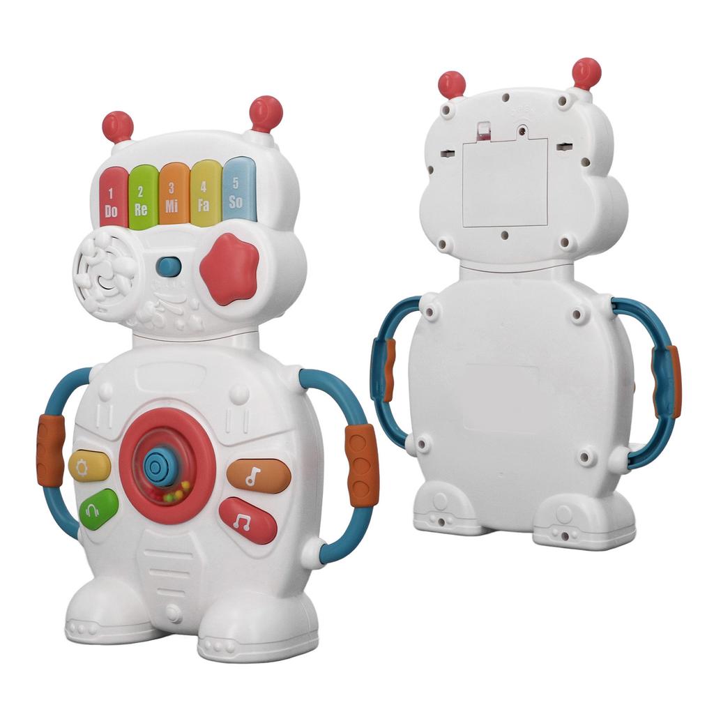 Musical Robot Piano Toy Three Playing Modes Kids Early Education Musical Instruments
