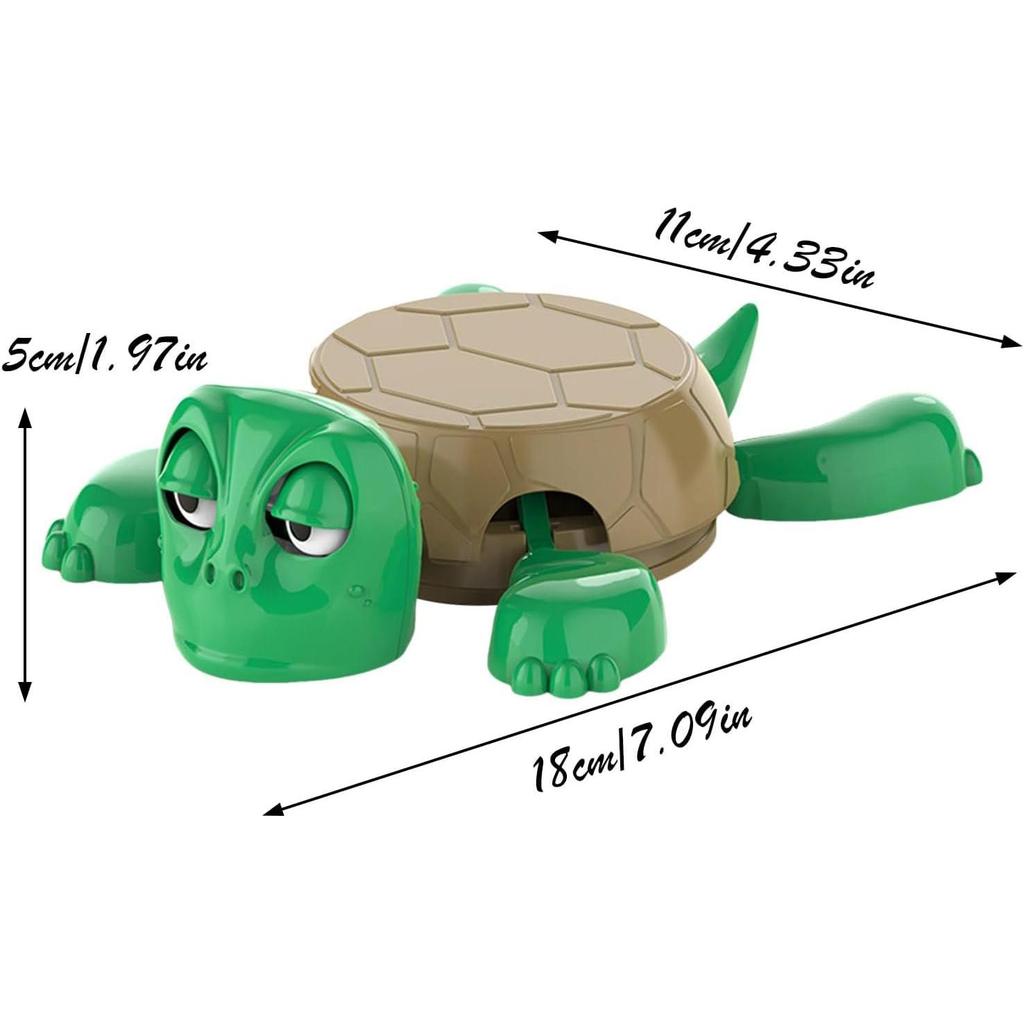 Turtle Coaster with Funny Expression When You Put a Glass On His Back - Fully Colored - Gag Gift for a Turtle or Tortoise Lover