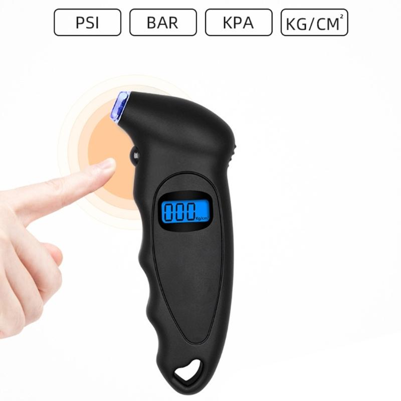 Tire Pressure Gauges 150PSI Backlights Digital Tire Pressure Gauges for Tire Pressure,Air Pressure Gauges for Car Bike
