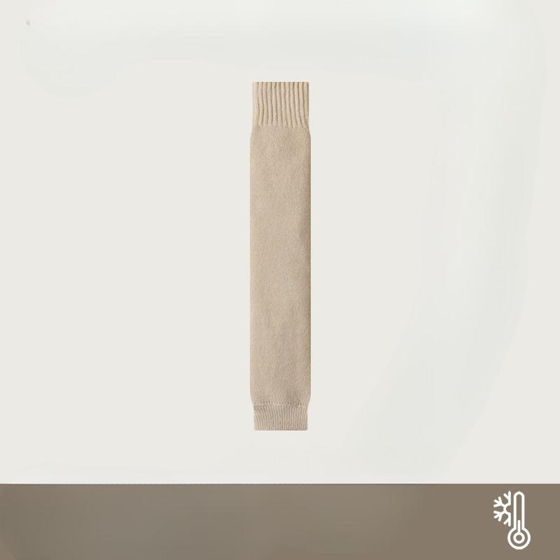 Kashmir Kneputer, Tykke Sokker for Kvinner Høst og Vinter, Lange Benbeskyttere, Allsidige Sokker for Kvinner