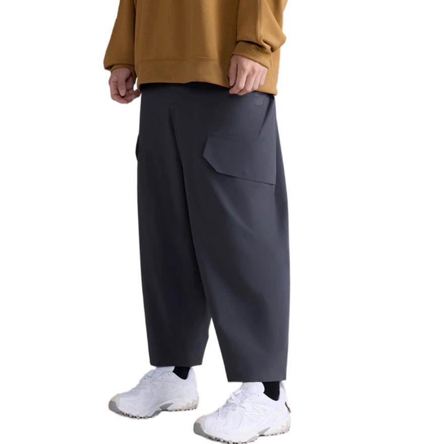 New Balance Casual Pants Unisex Gray NTE39051-DKG L