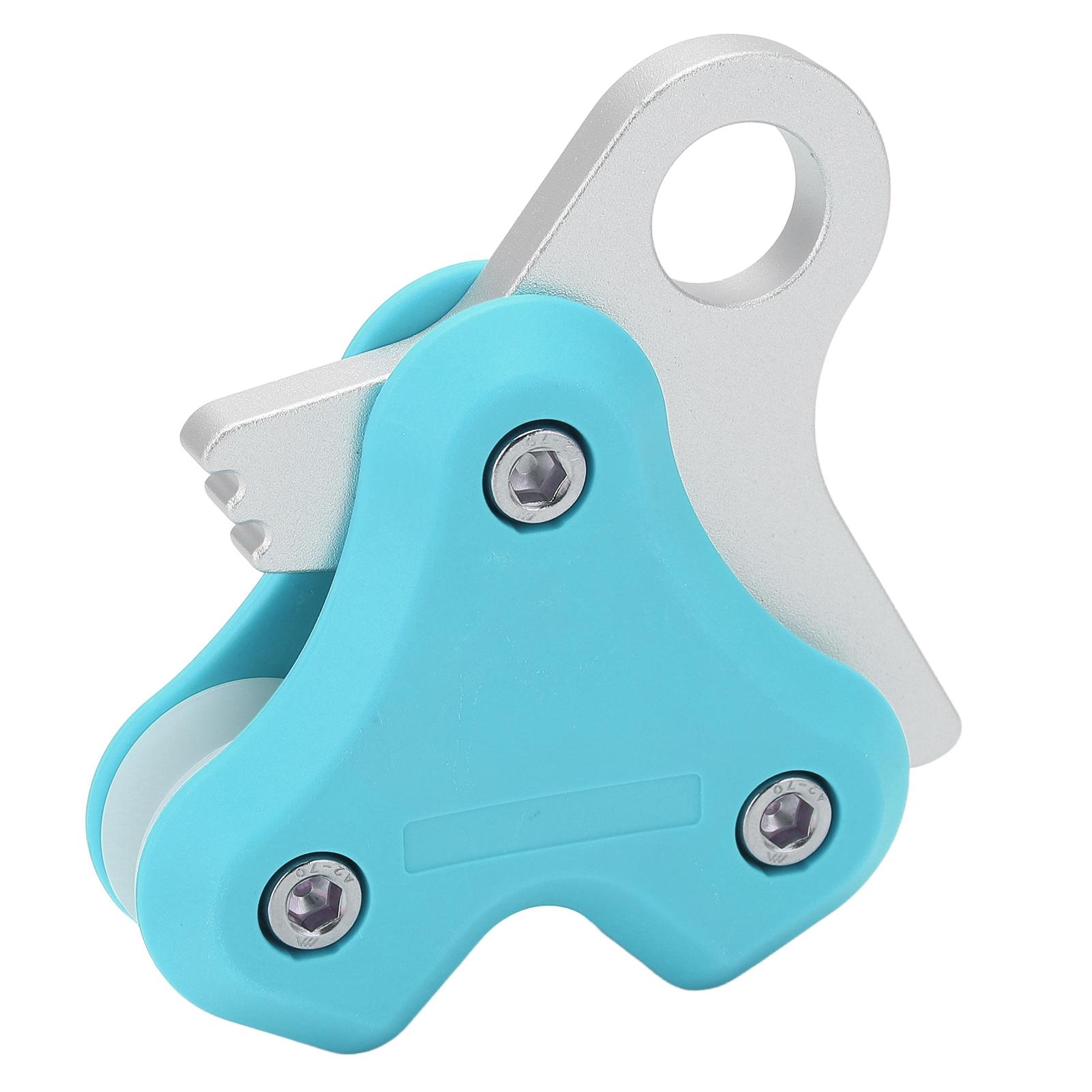 

Шкив из алюминиевого сплава, буй для подводного плавания с аквалангом и фридайвинга, металлический ретрактор для троса, высокоэффективные аксессуары для дайвинга синий