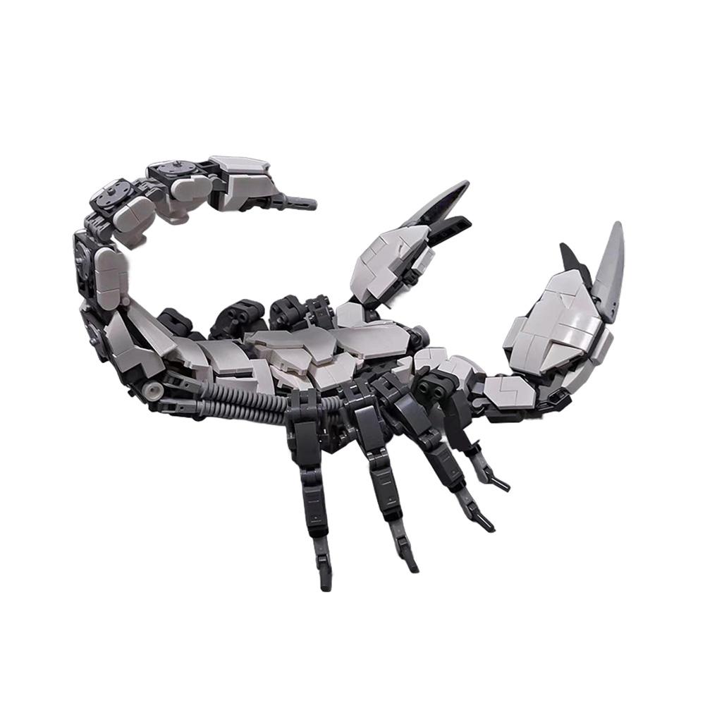 MOC Mechanischer Skorpion Bausteine Modell Mechanischer Skorpion Insekt Monster Steine Montage Spielzeug Kinder DIY Geburtstagsgeschenke