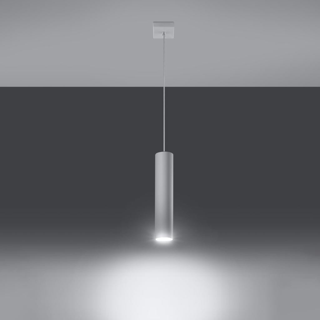 Lampa Wisząca Lagos 1 Gu10 Biały Sollux Sl.0323