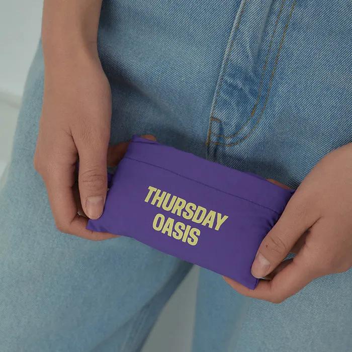 Weekdays Color Nylon Shoulder Bag_PURPLE(WB6AC05)