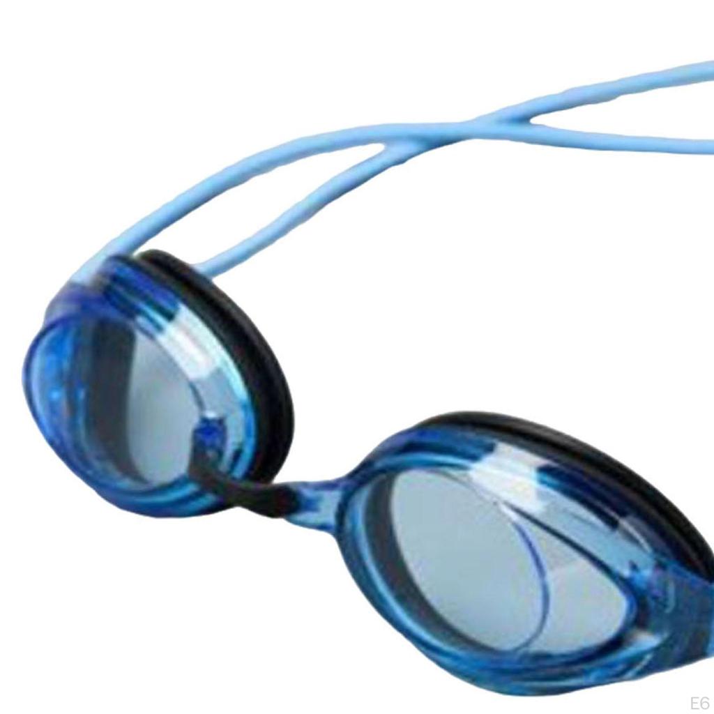 Swim Goggles Anti Fog Comfortable Adjustable Headband Wide View No Leaking Swimming Glasses Eyewear