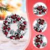 Christmas Wreath Decor Artificial Garland for Front Door Seasonal Garden