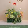 Artificial Green Plant Floral Arrangements for Indoor Decor in Hotels and Shops
