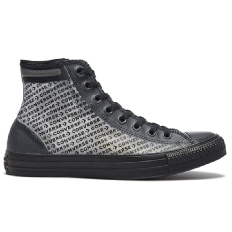 Converse Chuck Taylor All Star Comfortable Non-Slip Abrasion Resistant High Top Canvas Unisex Black & White